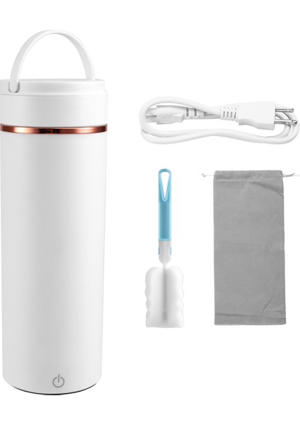 Mini Elektrikli Su Isıtıcısı Taşınabilir Seyahat Çaydanlığı 6 Değişken Ön Ayarlı 500ML 316 Paslanmaz Çelik Otomatik Kapanma Abd Fişi (Yurt Dışından)