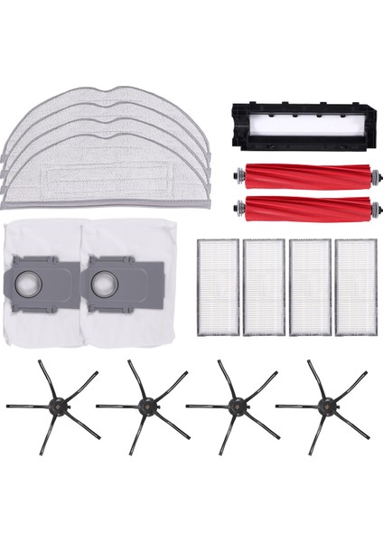 Xiaomi Roborock S7 Maxv / S7 Maxv Plus / S7 Maxv Ultra / G10S/G10S Pro Robot Süpürge Parçaları Için 17 Adet (Yurt Dışından) fırsatları