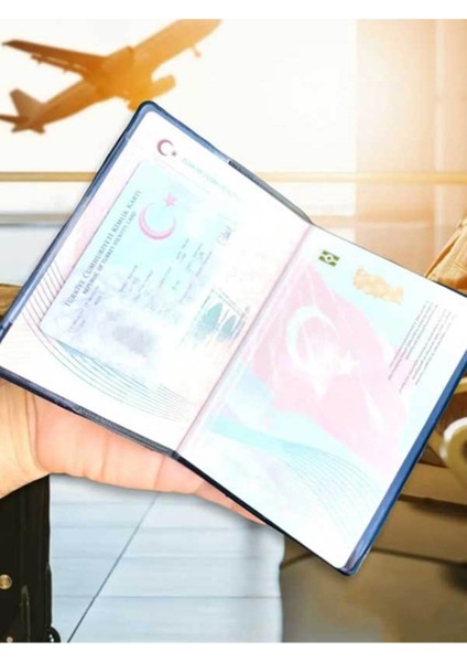 Tüm Ülke Pasaportları Için Siyah Vinleks Deri Pasaport Kılıfı Kabı Yılann fırsatları