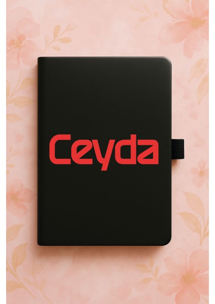 Kişiye Özel Isim Ad Yazılı Tarihsiz Termo Defter - Model 3