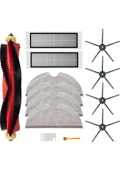 Ana Yan Fırça Hepa Filtre Paspas Bezi Xiaomi Roborock S6 S60 S65 S5 Max S6 Maxv S6 Saf Elektrikli Süpürge (Yurt Dışından)