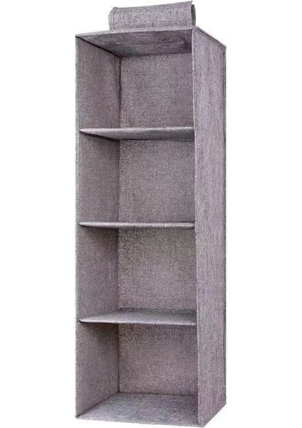 Gardırop Asma Depolama Çantası Interlayer Çekmece Tipi Cooders Asgar Tutucu Taşınabilir Organizatör Asma (4 Katman) (Yurt Dışından)