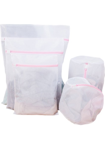 5 Adet Çamaşır Torbalarını Lezzetliyor Koruma Yıkama Kurutma Çantası Yıkama Torbaları (Yurt Dışından)
