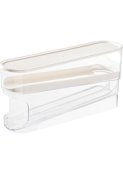 Yumurta Dispenser Yumurta Depolama Kutusu Çift Katmanlı Yumurta Silindiri Organizatör Kutusu Kapak Depolama Organizatörü Restoran Için (Yurt Dışından)