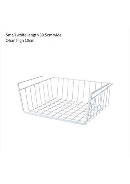 Ana Sayfa Çok Fonksiyonlu Depolama Rafı Dolap Depolama Raf Sepeti Tel Raf Organizatör Sepeti, Beyaz, L (Yurt Dışından) fiyatları