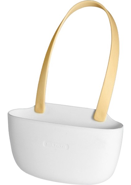 Sarı Mutfak Lavabo Süngerler Sabun Tutucu Banyo Tabak Drenaj Su Sepeti Depolama Kurutma Raf Aksesuar Organizatör (Yurt Dışından)