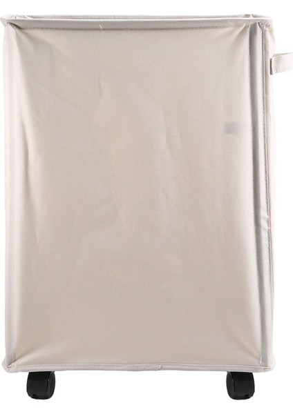 Çamaşır Sepeti ile Tekerlekler Yoga Paspas Depolama Sepeti Çok Fonksiyonlu Katlanabilir Su Geçirmez Kirli Giysiler Depolama Çantası (Yurt Dışından)