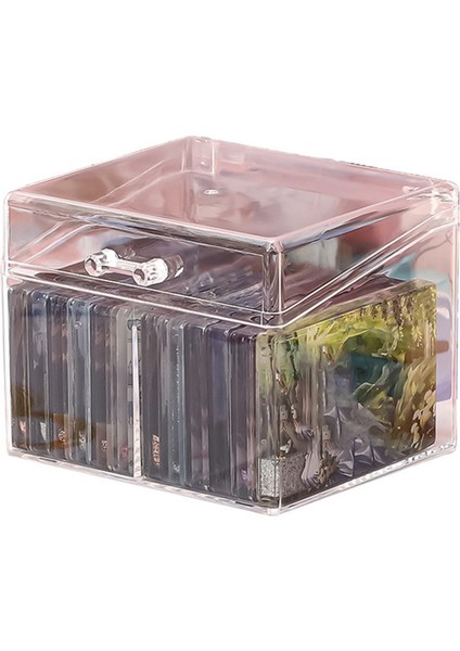 3pcs Fotoğraf Kartı Kutusu Şeffaf Idol Fotoğraf Kartı Kutusu 3 Inç Kart Saklama Kutusu Plastik Saklama Kutusu Okul Kırtasiye (Yurt Dışından)