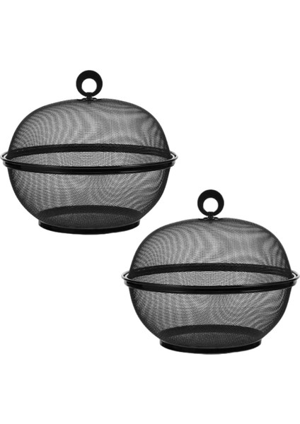 Böcekleri ve Sinekleri Önlemek Için Lg&#39;li Meyve Sepeti, Meyve Sineklerini Önlemek Için Lg ile Meyve Tepsisi, Siyah (Yurt Dışından)