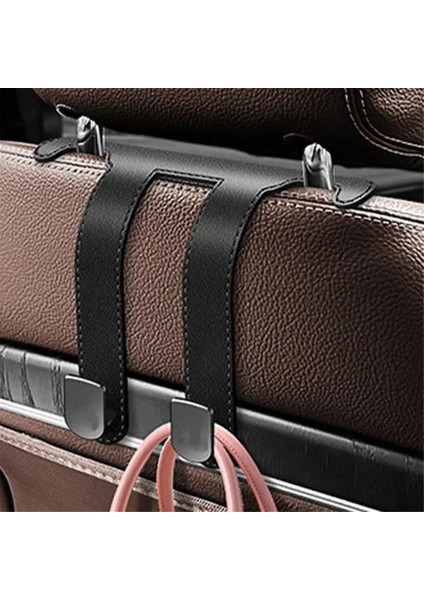 Araba Koltuğu Için Kancalar Katlanabilir Çok Amaçlı Çanta Çanta Depolama Rafı Klips Otomatik Parçalar Otomotiv Koltuğu Geri B (Yurt Dışından)