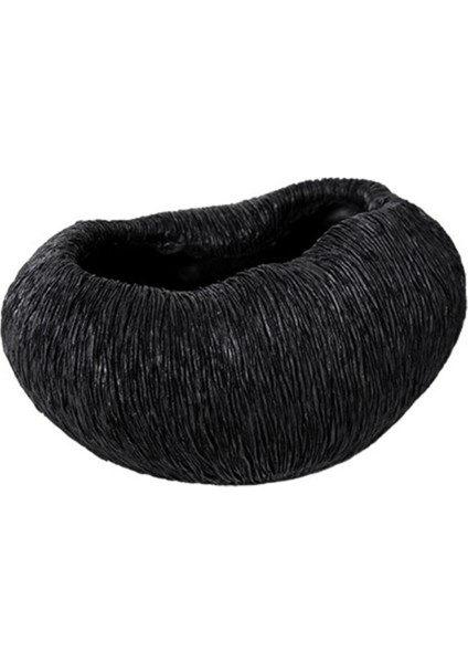 Modern Reçine Vazo Mercan Doku Tepsisi Saucer Çiçek Vazo Düzensiz Mercan Desen Ev Dekorasyon El Sanatları Mobilyaları D (Yurt Dışından)