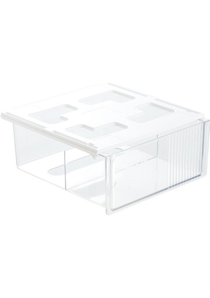 Gizli Masa Organizatör Tablo Sürgülü Çekmece Masası Depolama Kutusu (Yurt Dışından)