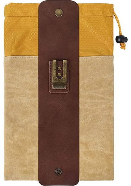 Ekstra Büyük Boy Depo ile Yemleme Çantası, Açık Hava Yürüyüşü ve Kamp Için Katlanabilir Deri Yemleme Torbası (Yurt Dışından)