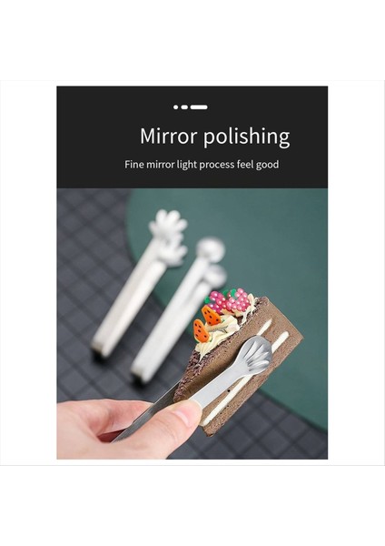 Paslanmaz Çelik Palmiye Maşaları, Yiyecek Maşaları, Buz Kare Maşaları, Yiyecek Fırın Maşaları, Şeker Aksesuarları, Mutfak Atıştırmalık Maşaları (Yurt Dışından) fırsatları