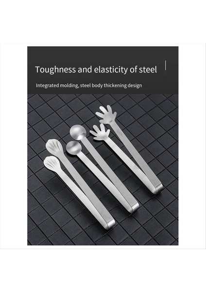 Paslanmaz Çelik Palmiye Maşaları, Yiyecek Maşaları, Buz Kare Maşaları, Yiyecek Fırın Maşaları, Şeker Aksesuarları, Mutfak Atıştırmalık Maşaları (Yurt Dışından) indirimleri