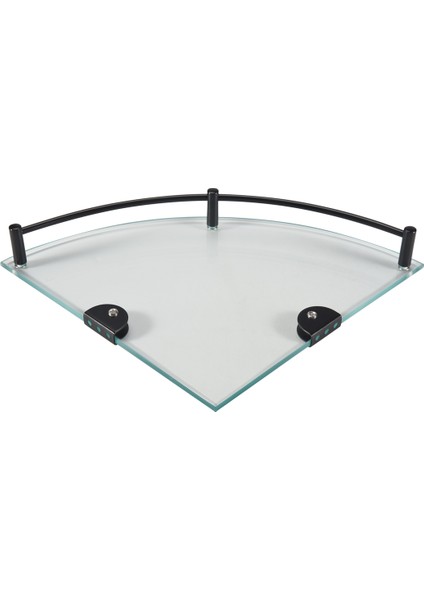 Banyo Rafları, Banyo Cam Köşe Raf Duvarı Monte, Duş Jeli/sabun-A Depolamak Için Temperli Cam Raf (Yurt Dışından)