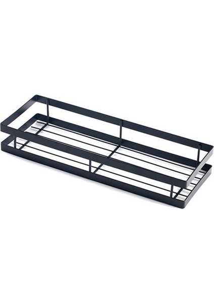 Spice Rack Mutfak Tahliye Duvara Monte Yumruksuz Ev Baharat Rafı Baharat Depolama Tahliye Rafı A (Yurt Dışından)