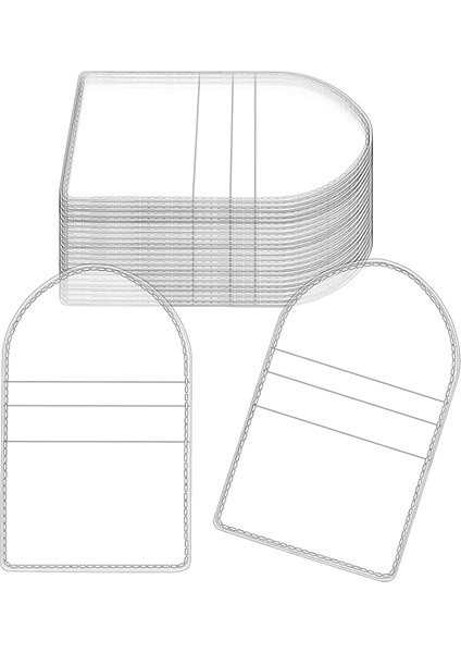 150PCS Tek Cep Sikke Flip Para Kılıf Tutucuları Temiz Pvc Para Koruyucular Plastik Para Tutucuları (2,2 x 2 Inç Yuvarlak) (Yurt Dışından)