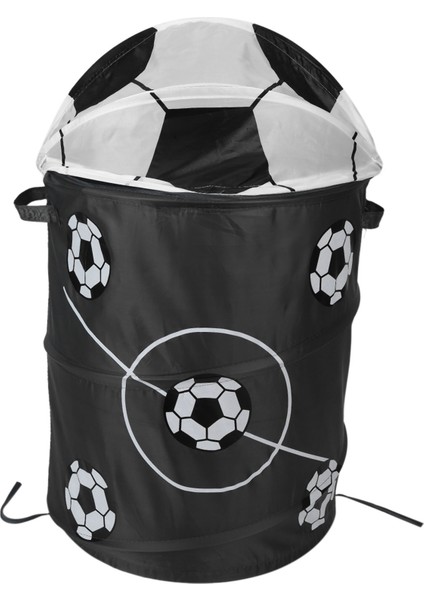 Futbol Modelleme Katlanabilir Çamaşır Sepeti Depolama Fıçıları Depolama Namlu Polyester Bez Oyuncak Mağazası (Yurt Dışından)