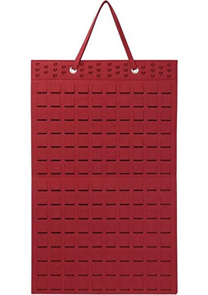 Asma Mücevher Organizatörü, Katlanabilir Asılı Küpe Sahibi, Kızlar ve Kadınlar Için 300 Çift, Kırmızı (Yurt Dışından)