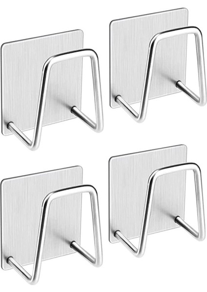 4 Permeni Olmayan Sünger Rafları Paslanmaz Çelik Sünger Tahliye Rafları Çelik Ball Rag Depolama Raf Lavabo Rafı (Yurt Dışından)