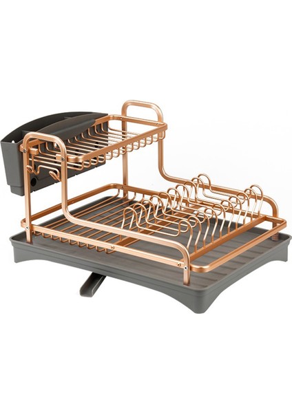 Paslanmaz Çelik Mutfak Kurutma Tabak Rafı Lavabo Tahliye Tutucu, Çatal Bıçak Tahliyesi Aksesuarları, Depolama Plakası Organizasyon Serisi Raf (Yurt Dışından)