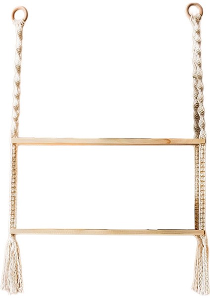 Ahşap Duvar Raf Dekorasyon Duvar Monte Raflar Yatak Odası Bitki Çiçek Ahşap Salıncak Asılı Ipi Ev Dekorasyon (Yurt Dışından)