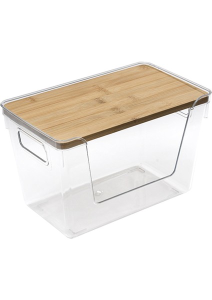 Bambu Üstleri ve Kulplu Ekstra Büyük Çöp Torbası Tutucuları, Çamaşır Odası Organizasyonu ve Ev Için Depolama, Mutfak (Yurt Dışından)