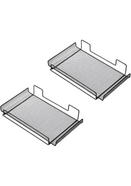 Yönlendirici Raf Braketi Duvara Monte Yumruksuz Tv Set Üstü Kutu Depolama Rafı Masaüstü Japon Tarzı Siyah (Yurt Dışından)
