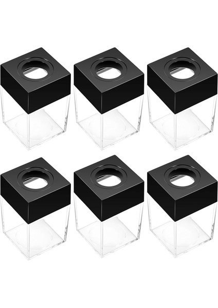 6 Paket Manyetik Kipi Tutucu Kipi Tutucusu Masa Kipi Için Siyah Kağıt Kliş Tutucuları (Yurt Dışından)