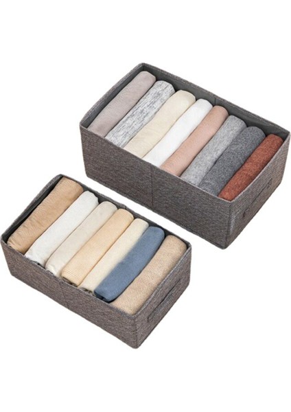 Depolama Kutusu Katlanabilir Depolama Rafı Giyim Organizatörü Kumaş Depolama Kutusu Mahşap Pantolonu Depolama Artefakt-B (Yurt Dışından)