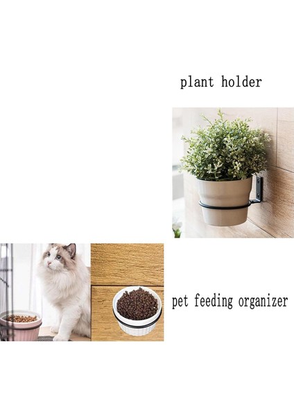 3pcs 6 Inç Top Tutucu Ekran Basketbol Futbol Voleybolu Için Duvar Montajı, Garaj Için Top Depolama, Ekici Pot Tutucu (Yurt Dışından) fırsatları