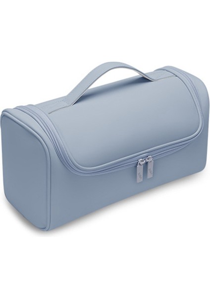 Taşınabilir Gizli Kanca Saç Kurutma Kutusu, Kayma Önleyici Kuaförlük Alet Çantası, Su Geçirmez Büyük Kapasiteli Depolama Torbası Mavi (Yurt Dışından)