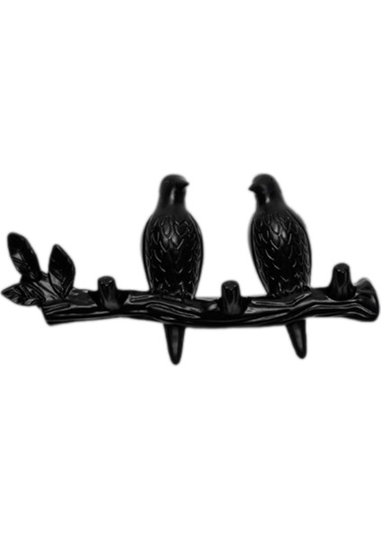 Kuş Askı Duvar Süslemeleri Anahtar Askı Mutfak Mutfak Kıyafetleri Havlu Kanca Şapkası Çanak Tutucu Ev B (Yurt Dışından)