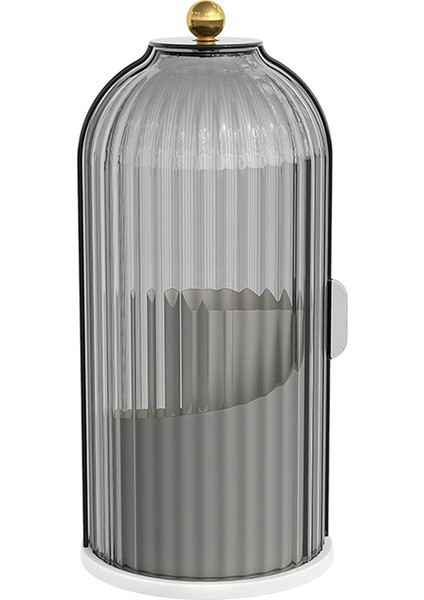 360 ° Dönen Makyaj Fırçası Tutucusu Lüks Lüks Kozmetik Organizatör Ruj Kaş Kalem Tutucu Saklama Kutusu B B B (Yurt Dışından)