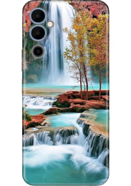 Tecno Pova Neo 2 Uyumlu Kılıf Silikon Desenli Resimli Kapak Şelale