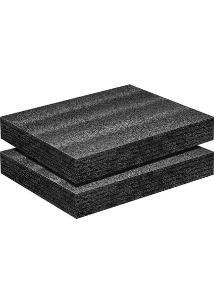 2 Pack Poliüretan Köpük Sayfası- Kılıflar Için 16 x 12 x 2 Inçlik Köpük Ekler- Araç Kutusu Kamera Depolama Için Köpük Pedleri Paketleme (Yurt Dışından)