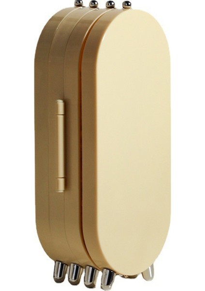 Mücevher Depolama Kutusu Küpe Kolye Bilezik Mücevher Kutusu Ev Çok Fonksiyonlu Katlanır Ekran Standı (Yurt Dışından)