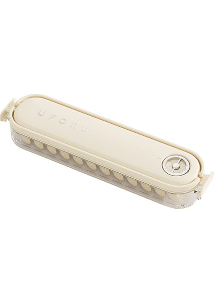 Kapaklı Buzdolabı Saklama Kutuları, Hambile Kutusu Buzdolabı Organizatörü Kapaklarla Istiflenebilir Depolama, Taşınabilir Donma Depolama, Bir (Yurt Dışından)