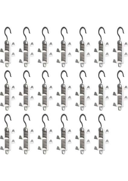 Torba Depolama Aracı Dolap Depolama Çok Fonksiyonlu Askı Iz Yok Torba Askı Kat Raf Kapısı Yumruksuz Kanca (Yurt Dışından)