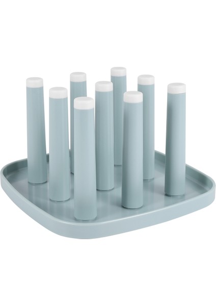 Çanak Raf Şişesi Kurutma Raf Kupa Kurutma Rafı, 9 Su Bardağı Kurutma Tutucu Raf, Çay Içme Fincan Kupa Düzenleyici Ev Mutfak (Yurt Dışından)