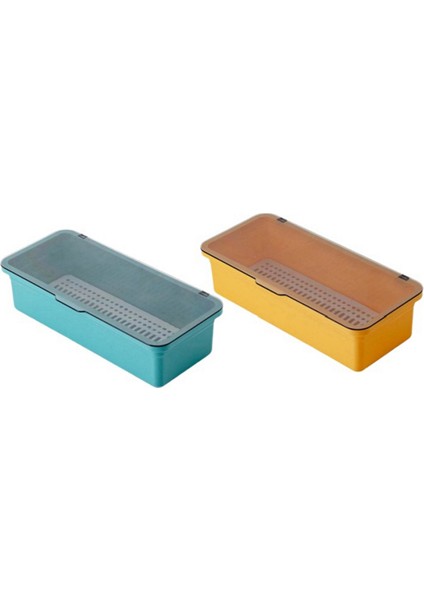 Çekmece Organizatörü, Clear Vanity Masası Depolama ve Organizatör, Banyo Ekran Depolama Için Kapakla Makyaj Tutucu A (Yurt Dışından)