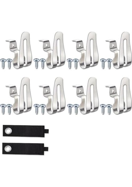 Yedek Kemer Kanca Klipsi, Paslanmaz Çelik Sürücü Kemer Klipsli Klips Klips Kanca Takımı, Elektrikli Aletler Için Matkap Sürücü Kemer Klipsleri (Yurt Dışından)