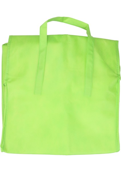 Katlanabilir Büyük Soğutucu Torba Taşınabilir Gıda Kek Yalıtımlı Torba Alüminyum Folyo Termal Kutu Su Geçirmez Buz Paketi Öğle Yemeği Kutusu Dağıtım Çantası Yeşil (Yurt Dışından)