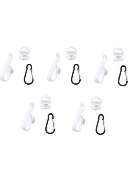Torba Özel Aksesuar Kancası ve Bogg Çantalarına ve Plaj Çantalarına Aksesuarlar Eklemek Için Uygun Beyaz (Yurt Dışından)