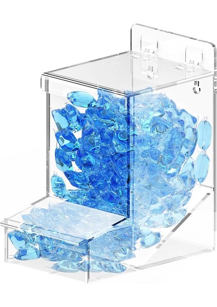 Çamaşır Bölmeleri Konteyner, Akrilik Çamaşır Deterjanı Kabı Bulaşık Makinesi Kapsayıcı, Toz Çamaşır Deterjanı Kabı (Yurt Dışından)