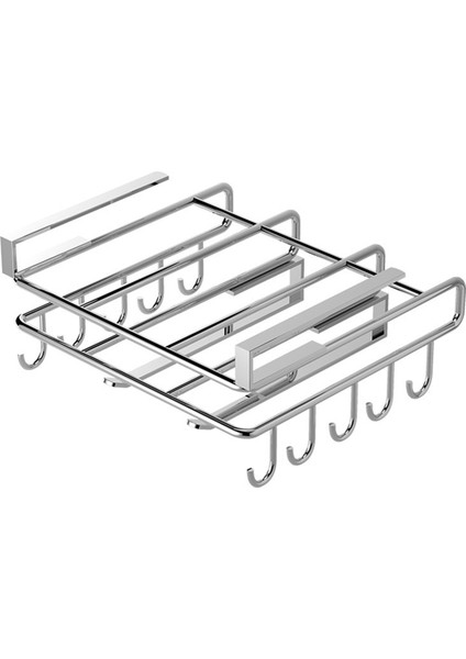 Dolap Kesme Tahtası Tutucu Paslanmaz Çelik Cilalı Kesme Tahtası Raf Yumruksuz Kesme Tahtası Askı C (Yurt Dışından)