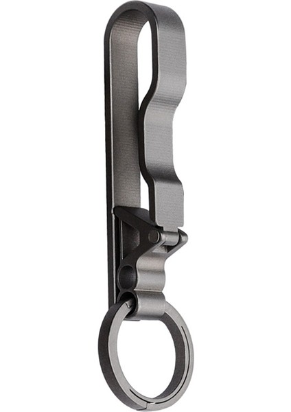 Titanyum Kemer Tokası Titanyum Bel Klipsi Anahtar Zincir Aksesuarları Anahtar Halka Tutucu Dış Mekan Taşınabilir Araçlar (Yurt Dışından)