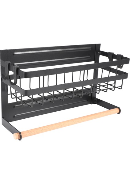 Manyetik Kağıt Havlu Tutucu Buzdolabı Manyetik Kağıt Havlu Tutucu Mutfak Için Spice Raf Depolama Organizatör (Yurt Dışından)