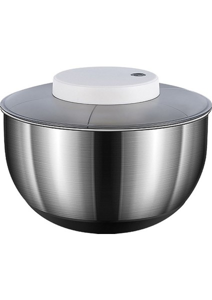 Otomatik Elektrik Salatası Spinner Gıda Süzgeçleri Salata Yapımı Aracı Çok Fonksiyonlu Sebze Yıkayıcı Sebze Kurutucu Karıştırıcı (Yurt Dışından)